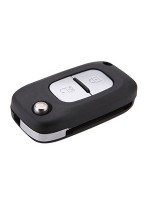 REN Modified Flip Remote Key 2 Buttons 433MHz PCF7946 Transponder (T)