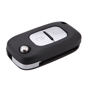 REN Modified Flip Remote Key 2 Buttons 433MHz PCF7946 Transponder (T)