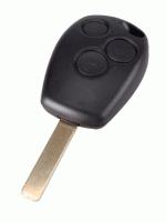 REN Dacia Logan Remote Key 3 Buttons 433MHz PCF7947 Transponder (T)
