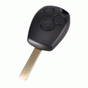 REN Dacia Logan Remote Key 3 Buttons 433MHz PCF7947 Transponder (T)