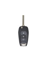 Chevrolet 2019 Flip Remote Key 3 Buttons 433Mhz PCF7937E Transponder (T)