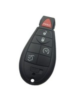 Chrysler Jeep Dodge Fobik Remote 5 Buttons with SUV Trunk and Start 433MHz PCF7941A (T)