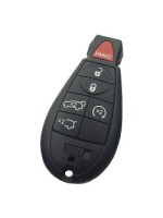 Chrysler Jeep Dodge Fobik Remote Key 6 Buttons 433MHz with Start Button (T)