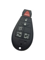 Chrysler Jeep Dodg Fobik Remote Key 6 Buttons with SUV Trunk 433MHz (T)