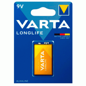 Крона VARTA-LONGLIFE/6LR 61(BLI-1 ALKALINE