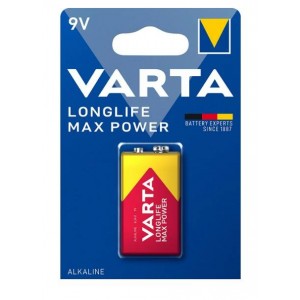 Крона VARTA Longlife MAX PROWER 6LR6(BLI-1шт)