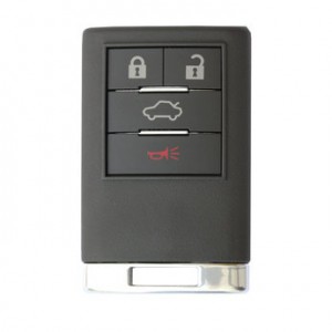 Cadillac CTS 2008 2013 Strattec Remote Key 4 Button 315MHz 5923877 (T)