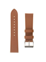 Ремінець унівверс 20mm(світло коричневий) Leather strap with straight tip