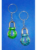 Брелок золотистый,замочек(2022)