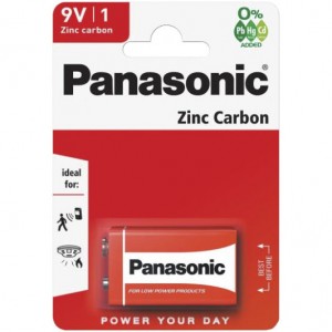 Крона PANASONIC(6F22RZ/1BP)-Zink Carbon