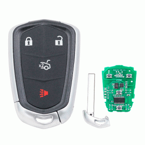 Cadillac 3+1 Buttons Smart Remote Key 433Mhz FCC ID: HYQ2EB (T)