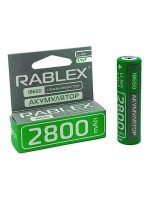 Акум,Rablex 18650 2800mAh(зелений)