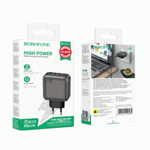 Сетевое Зарядное Устройство Borofone67w//65w Setevoye Zaryadnoye Ustroystvo Borofone67w//65w