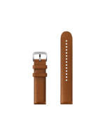 Ремінець унівверс 22mm(світло коричневий) Leather strap with straight tip