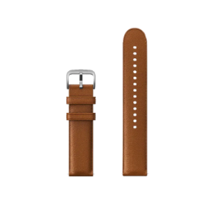 Ремінець унівверс 22mm(світло коричневий) Leather strap with straight tip