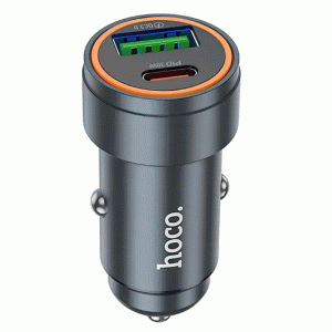 Автомобильное зарядное устройство Hoco для Z57A 30W Type-C+USB
