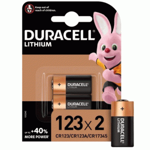 123 DL 123 2 шт DURACELL