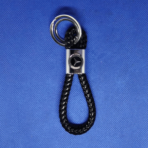 MERCEDES-Брелок-косичка черный/кольца