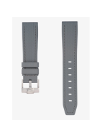 Ремінець унівверс 20mm(сірий) Leather strap with straight tip