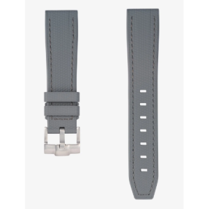 Ремінець унівверс 20mm(сірий) Leather strap with straight tip