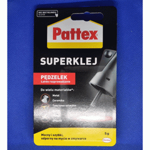 Супер клей PATTEX -ГЕЛЬ 5гр з кісточкою
