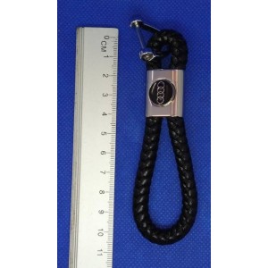 Брелок-косічка чорний шплінт AUDI