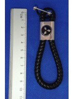 Брелок-косічка чорний шплінт MITSUBISHI