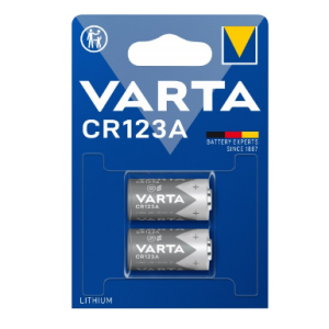 CR 123A  VARTA(BLI-2 LITHHIUM)БЛІСТЕР-2ШТУКИ