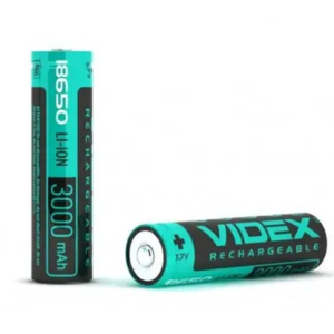 Аккумулятор з захистом VIDEX 18650 LI-ION 3000 mAh