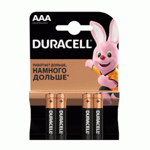 R3 DURACELL MN2400  уп,1х4 шт.