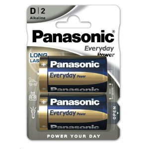 R20 PANASONIC-Everyday Power (щелочные батарейки)