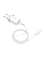 Мережевий зарядний пристрій HOCO 18W  C12Q USB-A 3A білий