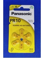 PR-10 PANASONIC/6шт,уп для слухових апаратів