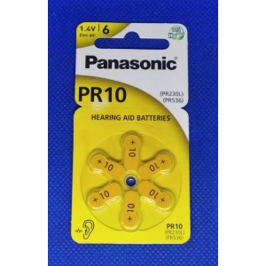 PR-10 PANASONIC/6шт,уп для слухових апаратів