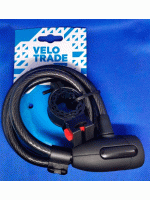 Замок велосипедный VELOTRADE 12*100см PY2120