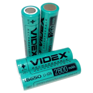 Аккумулятор VIDEX 18650 LI-ION 2800 mAh