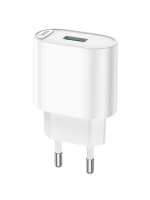 Мережевий зарядний пристрій HOCO C109A 3.0 білий