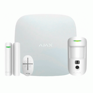 Ajax StarterKit Cam (8EU) UA white комплект охоронної сигналізації