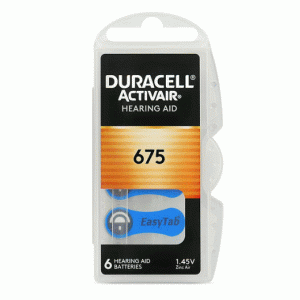 Duracell HA 675 6 шт. (для слухових апаратів)