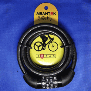 Замок велосипедный Авантек В10-120К, кодовый