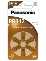 PR-312 PANASONIC/6шт,уп для слухових апаратів
