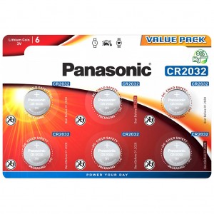 CR 2032 Panasonic/блістер 6шт/