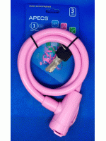 Замок велосипедный APECS PD-84-100CM-PIKN