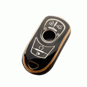 Чехол для автомобильного ключа Buick 4+1 кнопки Panic черный