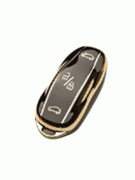 Чехол для автомобильного ключа Tesla S 3 кнопки черный