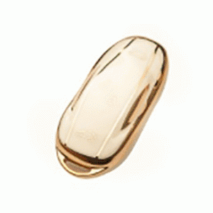 Чехол для автомобильного ключа Tesla 3 кнопки белый