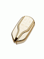 Чехол для автомобильного ключа Maserati 4 кнопки белый