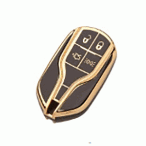 Чехол для автомобильного ключа Maserati 4 кнопки черный