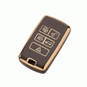 Чехол для автомобильного ключа Land Rover 5 кнопок черный