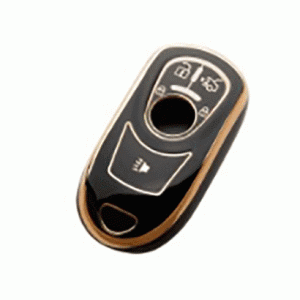 Чохол для автомобільного ключа Buick 3+1 кнопки Panic чорний